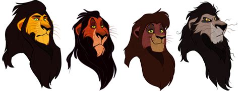 Tlk Royal Black Mane Lions By Namygaga Lion King Drawings Lion King