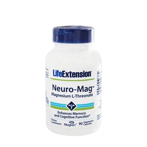 Life Extension Neuro Mag Magnesium L Threonate 90 Vcaps Pharmacycare
