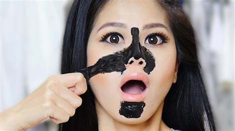 Blackhead Removal Peel Off Mask Asian Beauty Hack Youtube