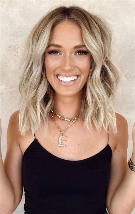 gorgeous hair color ideas that worth trying lob blonde medium length hair styles gorgeous