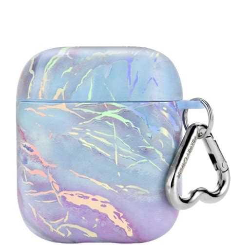 Velvet Caviar Marble Airpod Case Cute Cover For Girls With Keychain