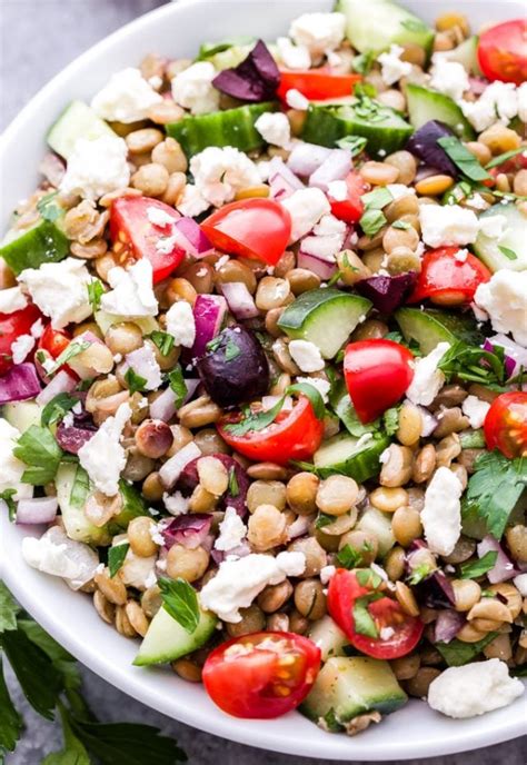Mediterranean Lentil Salad Recipe Runner