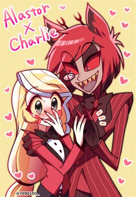 Alastor X Charlie Charlastor Hazbin Hotel Monster Hotel Hazbin Hotel