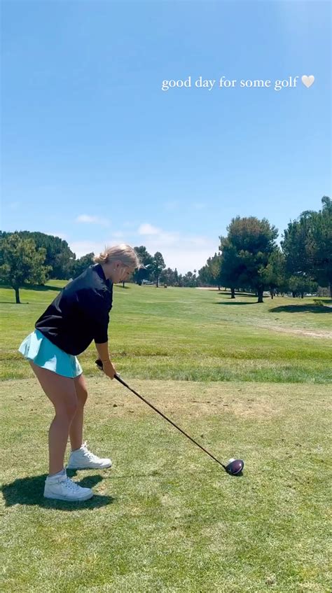 Katie Sigmond Who Competes Against Paige Spiranac Flashes Her Butt On