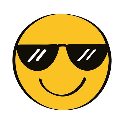 Emoji Avec Des Lunettes De Soleil Telecharger Vectoriel Gratuit Clipart Graphique