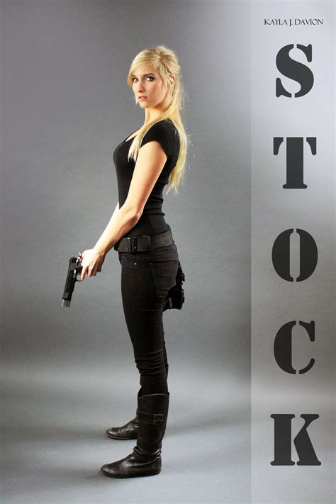 Gun Pose Reference Female