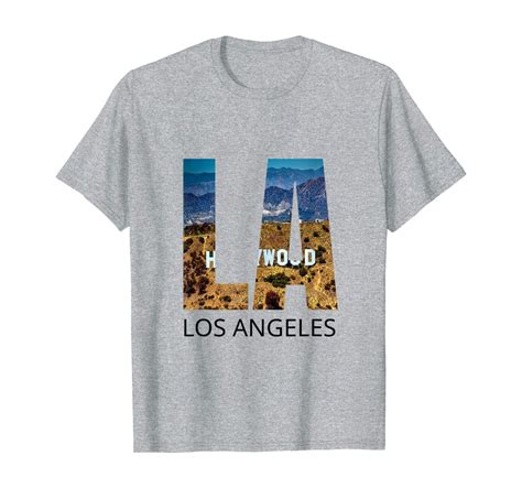 Los Angeles Ca T Shirt La Hollywood California Shirt Vintage T Shirt