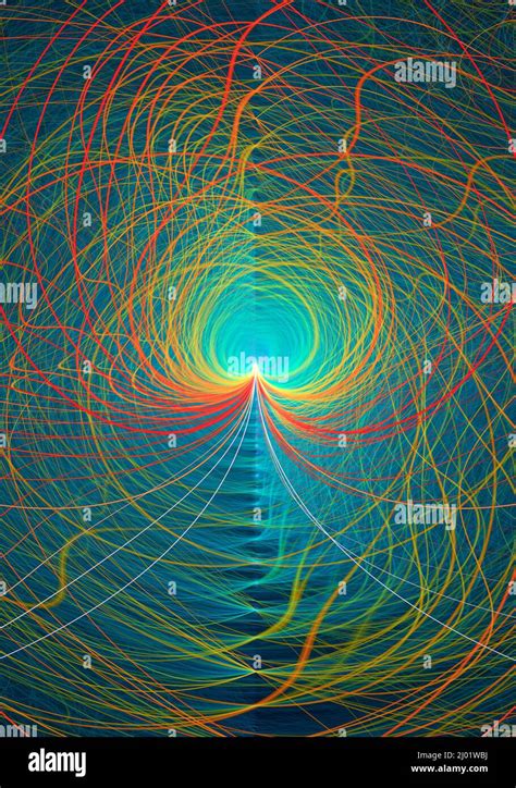 Quantum Entanglement Illustration Stock Photo Alamy