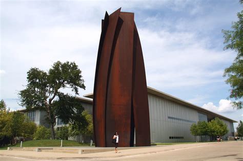 Vortex Metal Sculpture By Richard Serra 67 Feet Tall And Flickr