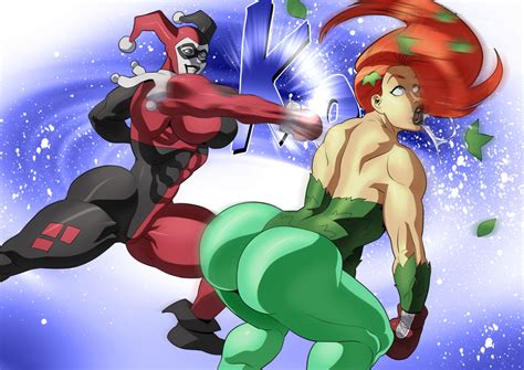 Harley Quinn Vs Poison Ivy 05 By Sats Vanbrand Hentai Foundry