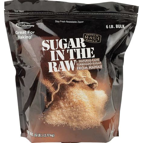 Sugar In The Raw Turbinado Cane Sugar 6 Lbs —