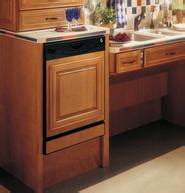 Ultra quiet performance dishwasher with 4 wash settings, 3 filter the ariston dishwasher series complies with ada height guidelines as they are designed with an stainless steel interior 18 dishwashers. ADA dishwasher, GE ADA dishwashers
