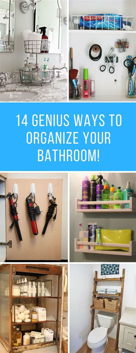 14 brilliantly easy bathroom organization hacks that are an absolute must try bathroom storage