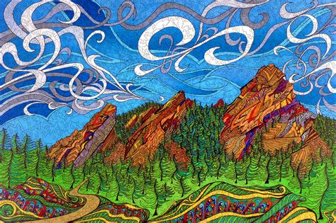 Well you're in luck, because here they come. Flatirons XL - Wooden Jigsaw Puzzle - Liberty Puzzles ...