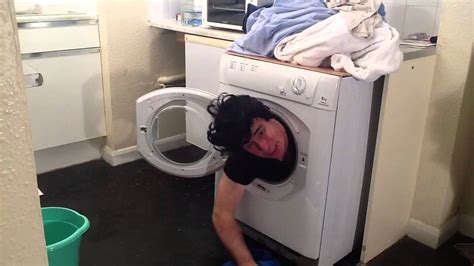 How To Fit A Man In A Washing Machine Warning Do Not Try This At Home