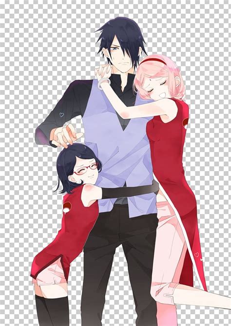 Sasuke Uchiha Sakura Haruno Sarada Uchiha Naruto Uzum