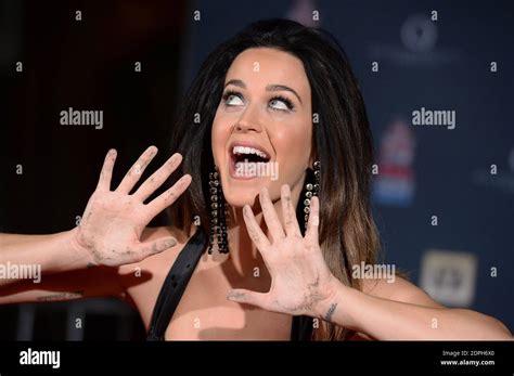 Katy Perry Is Honored During Her Hand Print Ceremony At Tcl Chinese Theatre Imax Forecourt On