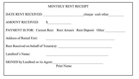 Do i need receipts for my rental expenses? Ontario Landlord and Tenant Law: RENT RECEIPTS: WHAT IS REQUIRED FROM A LANDLORD