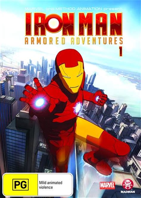 Iron Man Armored Adventures Vol 01 Animated Dvd Sanity