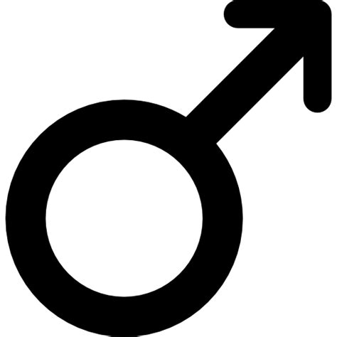 El Sexo Masculino Símbolo Variante Icono Gratis