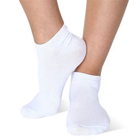 Cotton Plain White Ankle Socks Size Free Size At Rs Pair In Delhi
