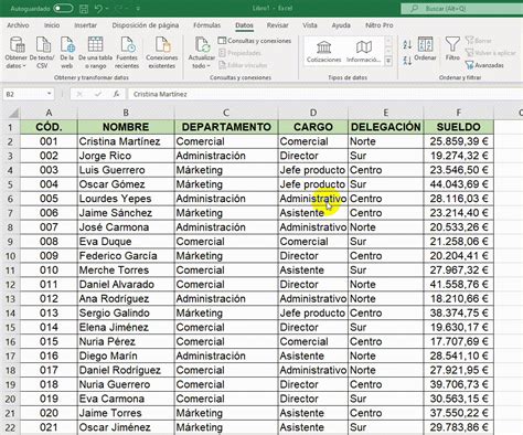 Cómo Filtrar Datos En Excel Digitalizatec