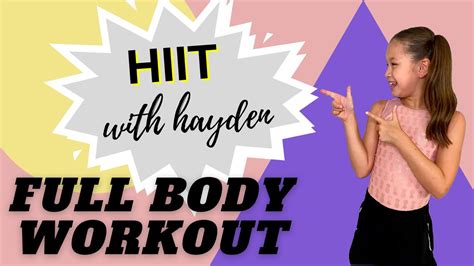 Full Body Workout For Kidstweens And Beginning Teens