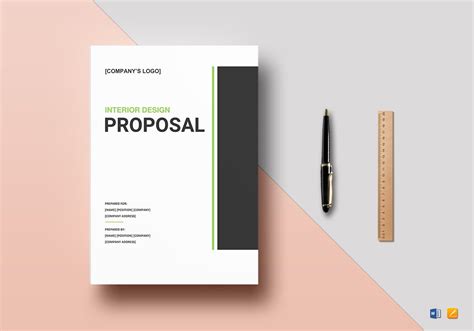 Interior Design Proposal Template Word