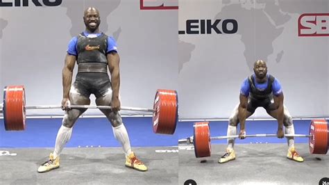 Powerlifter Gregory Johnson 93kg Hits A 3715 Kg 819 Lb Ipf