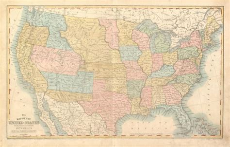 Old World Auctions Auction 131 Lot 177 No 5 Map Of The United