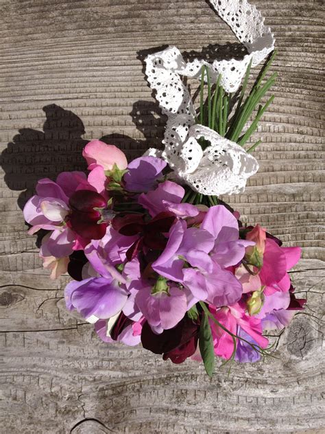Sweet Pea Posy By Jenny Fleur Wedding Flowers Flowers T Bouquet