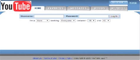 The Evolution Of Youtube 2005