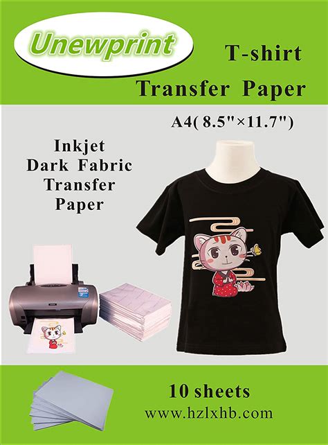 Heat Transfer Paper For Dark Fabric Inkjet Heat Transfer Paper For T