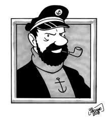 I'm an alchemist ⚗️ and mumbling babelfish. Captain haddock | Captain haddock, Tintin, Comic pictures
