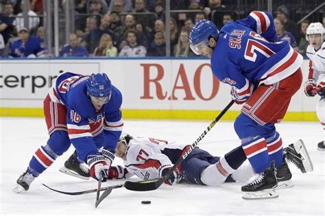 1st game in nhl history (regular season or playoffs) to feature 6 fights within the first 5 minutes. Hockey News - Panarin, Lundqvist lead Rangers to 4-1 win ...