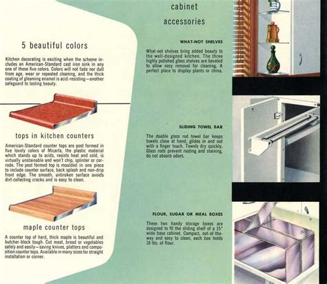 Countertops, faucets, sinks, toilets, cabinets, saunas, hot tubs American-Standard steel kitchen cabinets - 16-page catalog ...