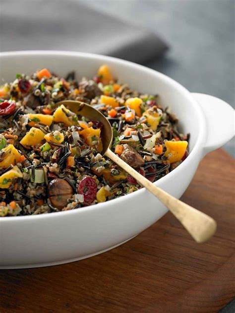 Wild Rice With Chestnuts And Cranberries Recipe Leites Culinaria