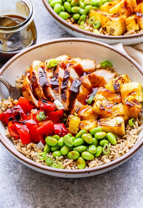 Teriyaki Chicken And Rice Bowls Recipe Runner