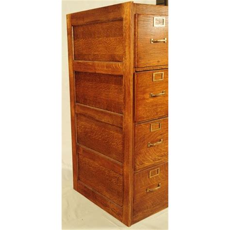 Home decorators collection wood filing cabinet file tall 4 drawer oxford chestnut antique vintage white. Globe Oak 4 Drawer File Cabinet