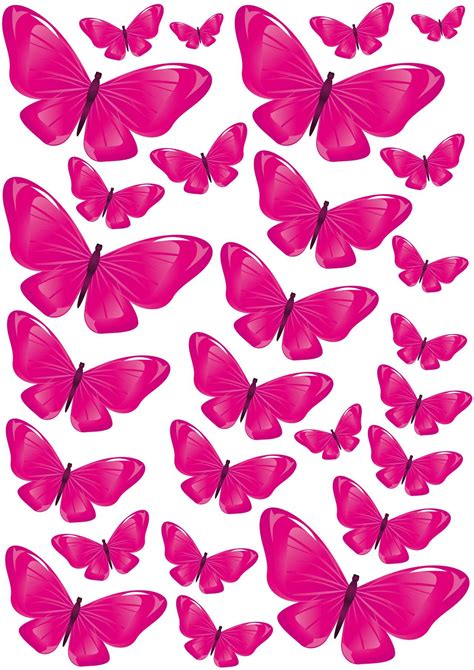 Mariposas De Papel Para Decorar La Pared Hogarmania Mariposas Para