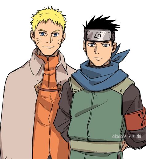 Uzumaki Naruto And Sarutobi Konohamaru Naruto And 1 More Drawn By