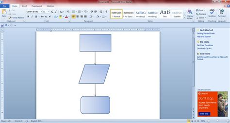 How To Create Flowcharts With Microsoft Word 2010 And 2013 Guide
