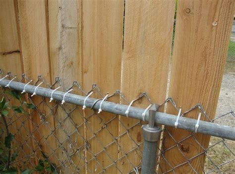 Cool How To Disguise A Chain Link Fence References