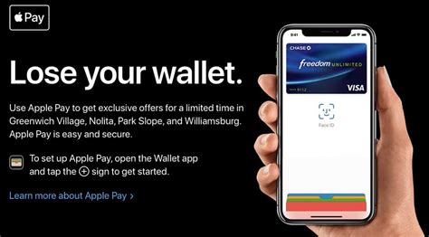 Choose wallet & apple pay. Apple Pay's 'Lose your wallet' promotion hits the Big ...