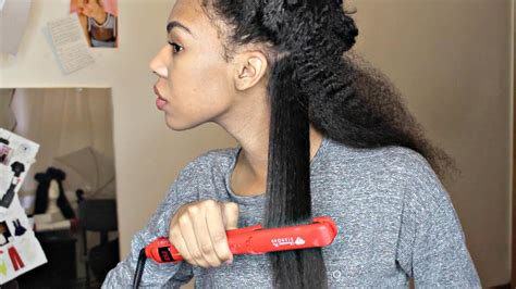 Vicarko hair steamer thermal heat cap. Flat ironing Natural Hair fail - YouTube
