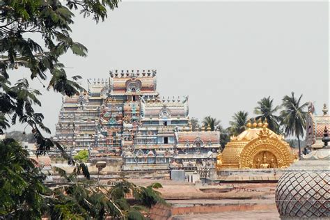 Le Temple De Srirangam Tiruchirapalli Inde Le Sanctuair Flickr