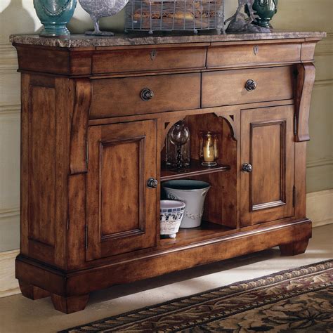 Different models are made of different materials. Kincaid Furniture Tuscano 96-090MV Sideboard with Marble ...