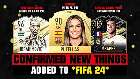 FIFA 24 ALL NEW THINGS CONFIRMED IN EA FC 24 YouTube