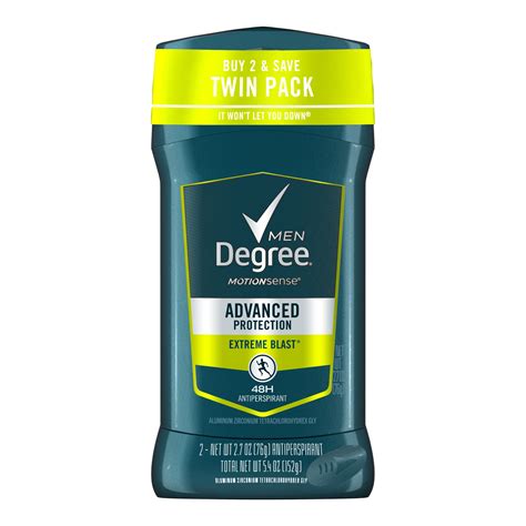 Degree Men Antiperspirant Deodorant Invisible Solid Extreme Blast 27