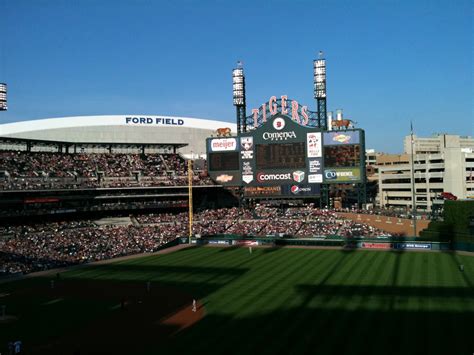 MLB Ballpark Project Comerica Park Detroit Tigers